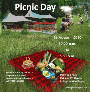 Picnic Flyer Template4