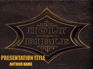 Importance Of Bible PowerPoint Template1