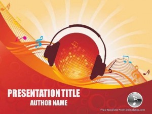 Music Events PowerPoint Template1