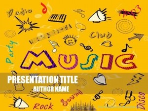 Music Mood PowerPoint Template1