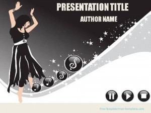 Music and Seasons PowerPoint Template1