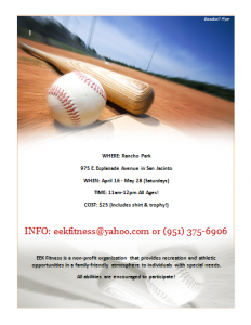 Sports Flyer Template 6