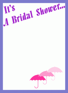 free bridal shower flyer 12