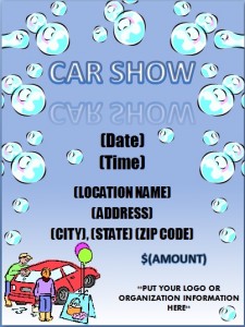 free car show flyer14