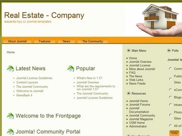 free joomla real estate template6