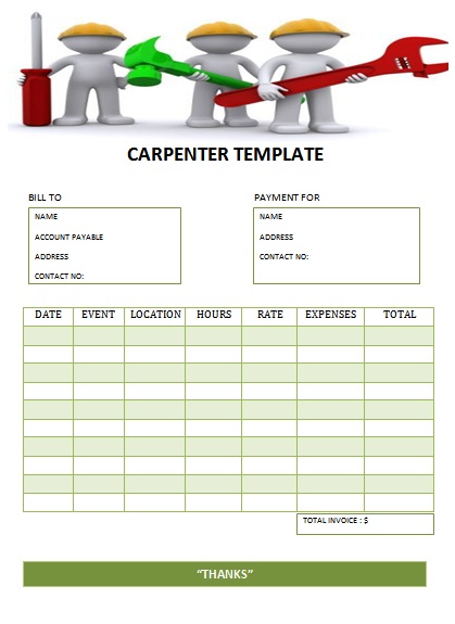 CARPENTER TEMPLATE-2