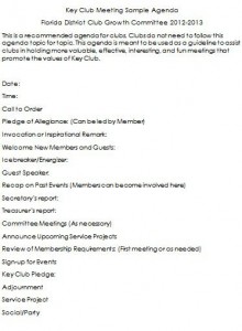 sample club meeting agenda template-3