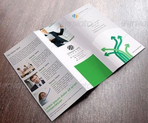 Corporate tri fold brochure template 2