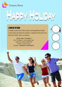 Holiday Flyer Template Free