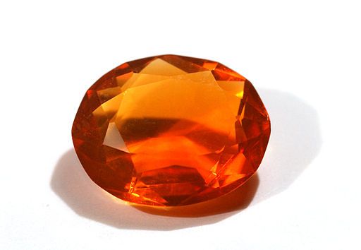 Fire Opal Gemstone - things that are orange