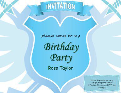 birthday invitation template 25
