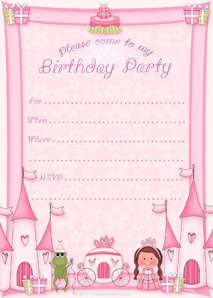 birthday invitation template 26