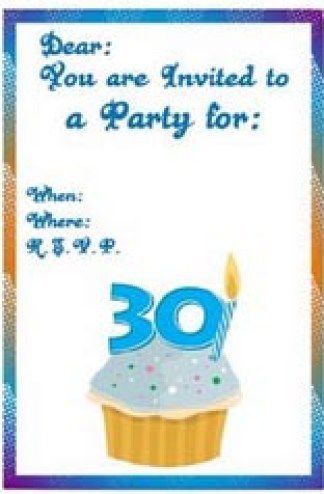 birthday invitation template 24