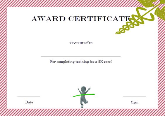 5k_winner_certificate_template