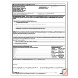 Insect Inspection Report